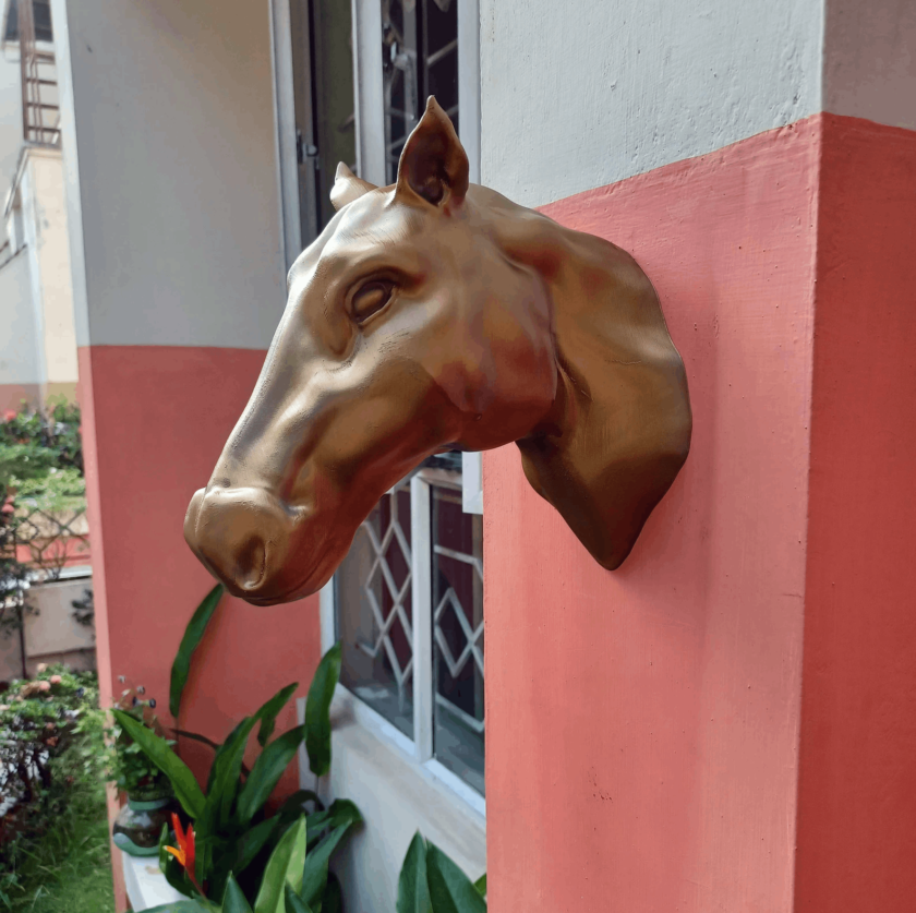 Horse head,Wall Mounted Large Detailed Horse Head Modern Decor,home decor, home & living, wall decor, horse head, wall hangings, horse - Image 3