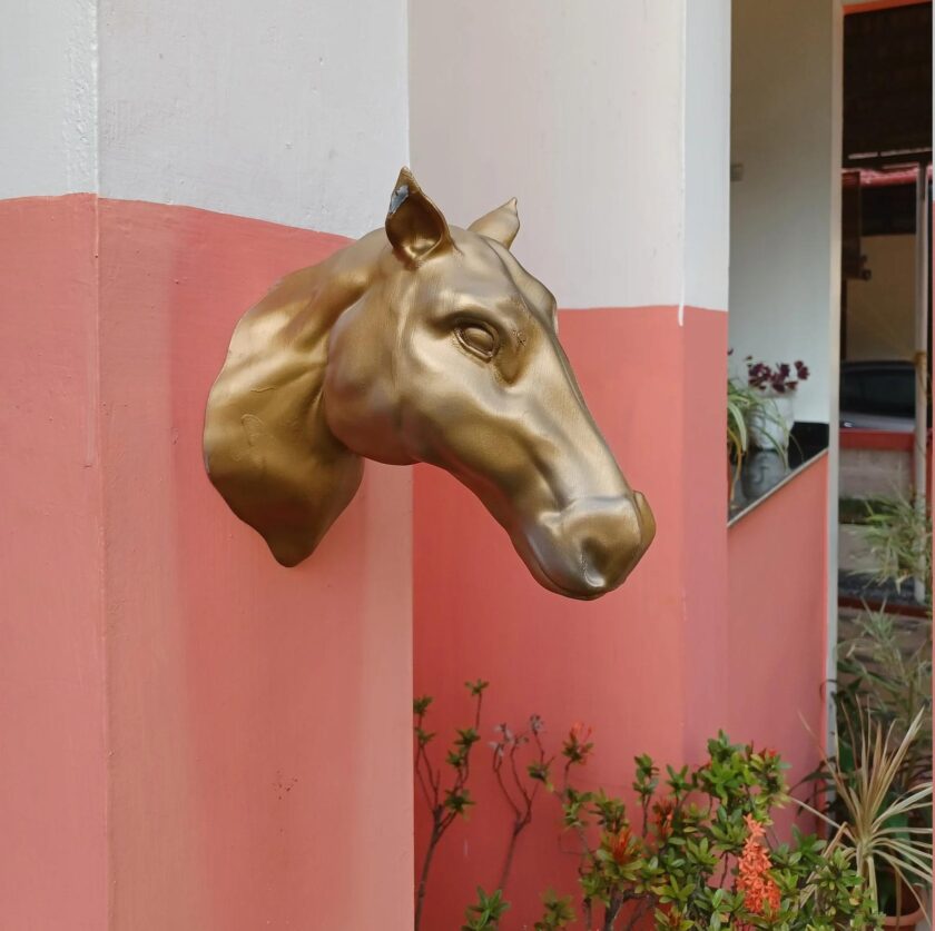 Horse head,Wall Mounted Large Detailed Horse Head Modern Decor,home decor, home & living, wall decor, horse head, wall hangings, horse - Image 2