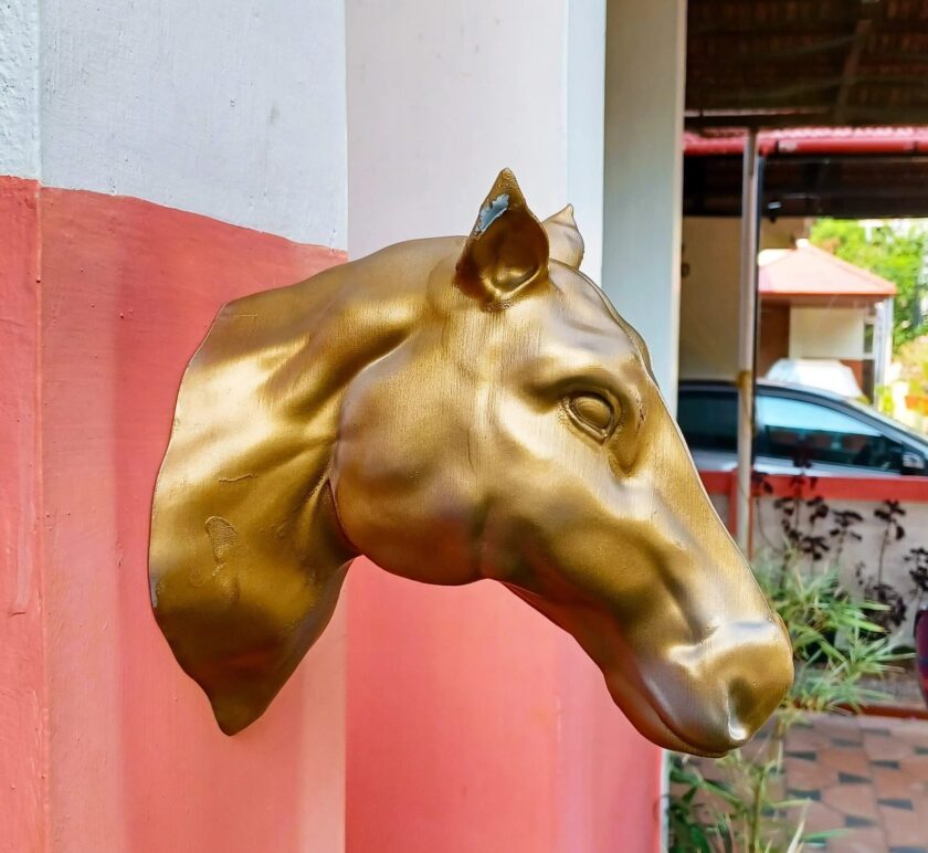 Life size horse head, 60 cm long, large detailed horse head, home & living - Image 6