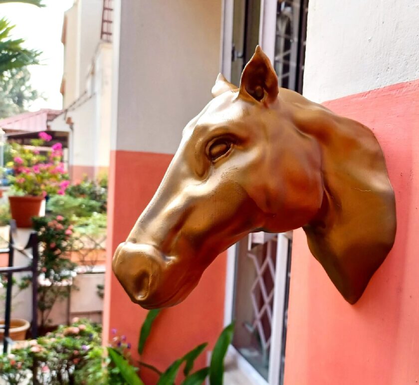 Life size horse head, 60 cm long, large detailed horse head, home & living - Image 5