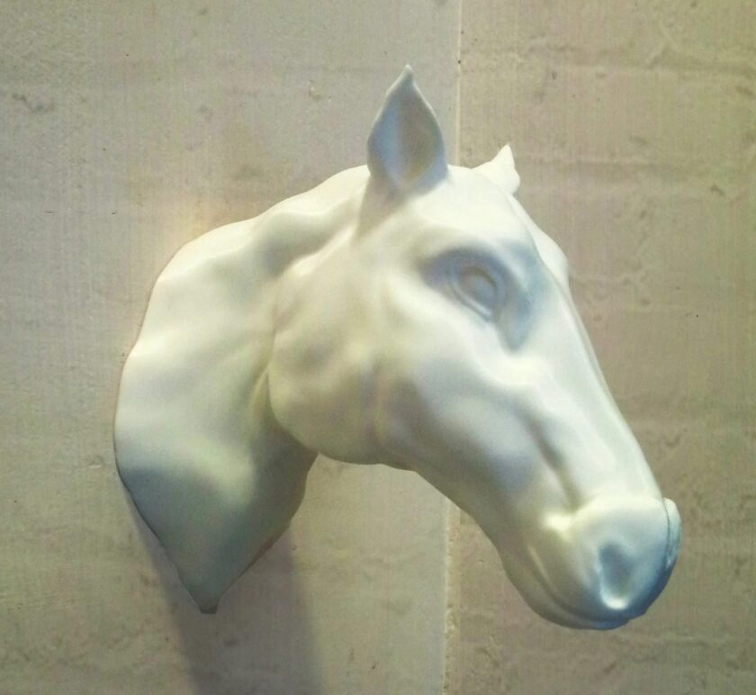 Life size horse head, 60 cm long, large detailed horse head, home & living - Image 4