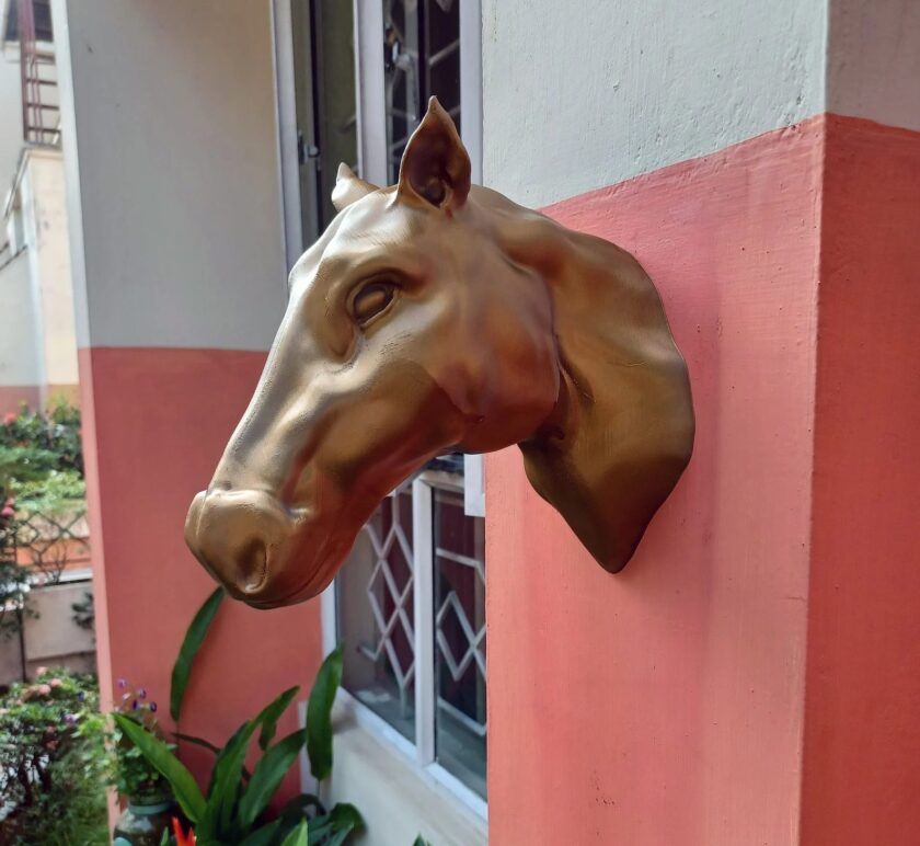 Life size horse head, 60 cm long, large detailed horse head, home & living - Image 3