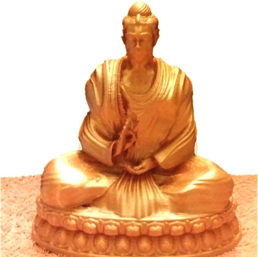 Antique buddha statue, Buddha figurine, home decor, home and living, buddha statue, buddha, statues, buddha decor - Image 5