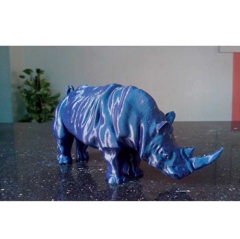 Rhino statue for decor, Rhinoceros home decor, art and collectibles, home and living, rhinoceros, collectibles, figurines and knick knacks, - Image 4