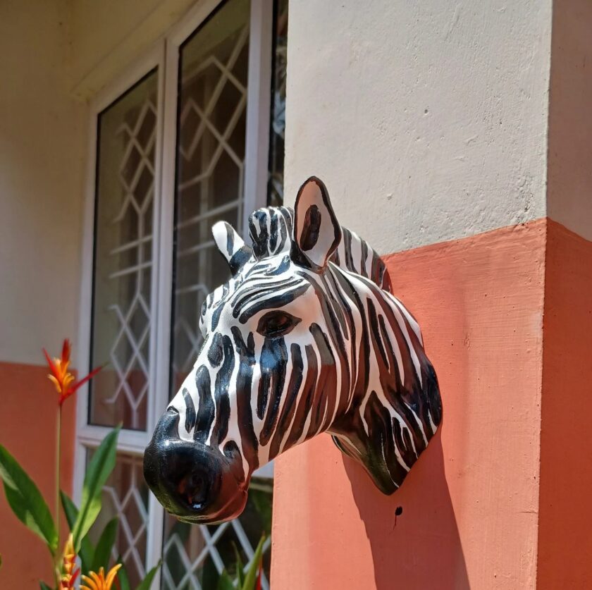 Zebra head,Wall Mounted 3d jungle animal Head Modern Decor,home decor, home & living,safari, wall hangings, horse - Image 8