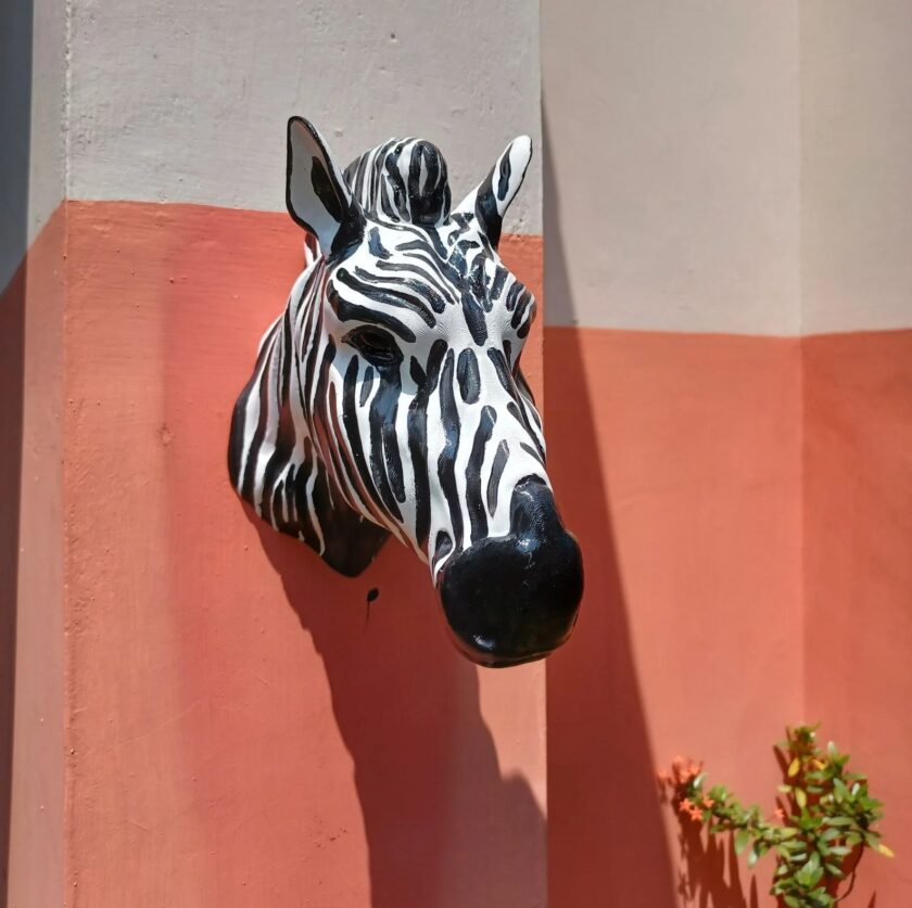 Zebra head,Wall Mounted 3d jungle animal Head Modern Decor,home decor, home & living,safari, wall hangings, horse - Image 5